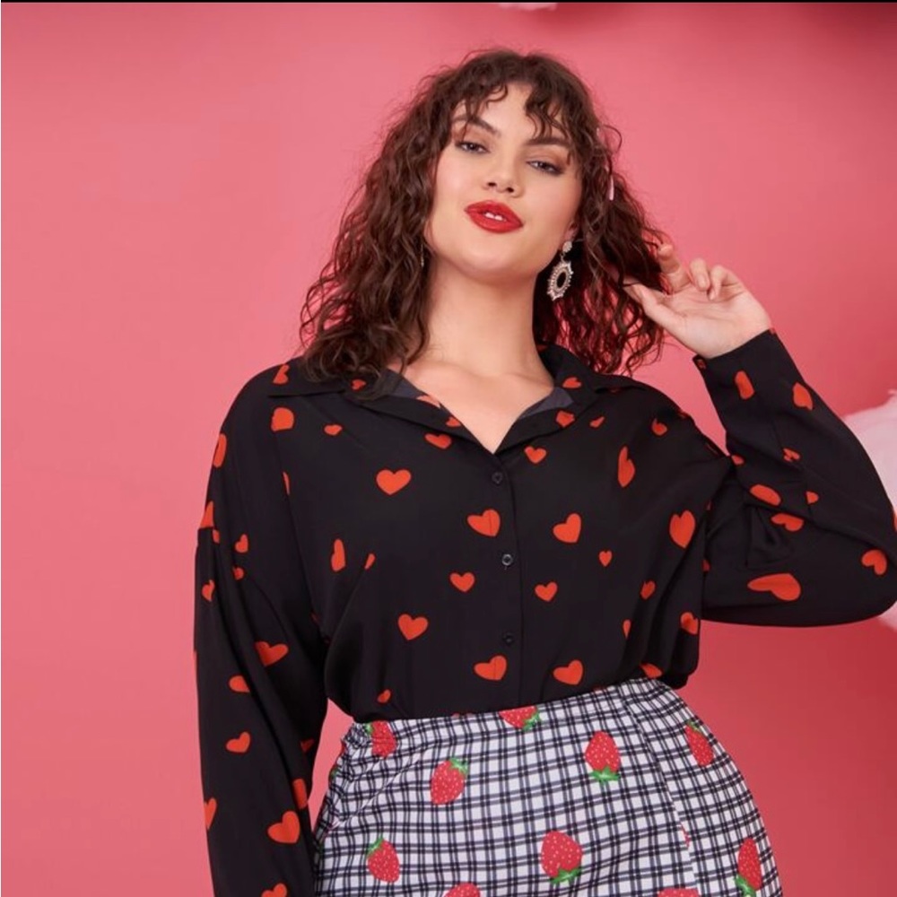 PERFECT VALENTINES BLOUSE! Get in time for Valentine’s Day!!